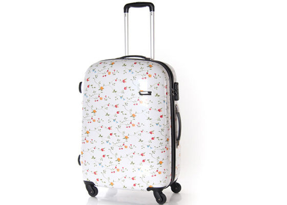 Polycarbonate Vacuum Forming PC trolley case with telescopic handle