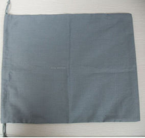 borse di cordone grige della borsa di viaggio degli articoli da toeletta 100%Cotton 15.5cm*23cm